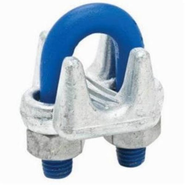 Campbell Chain & Fittings 1000G Wire Rope Clip, 12 In, Forged Carbon Steel, 3 Clips 6990834